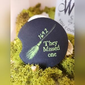 Salem Car Coasters Witch